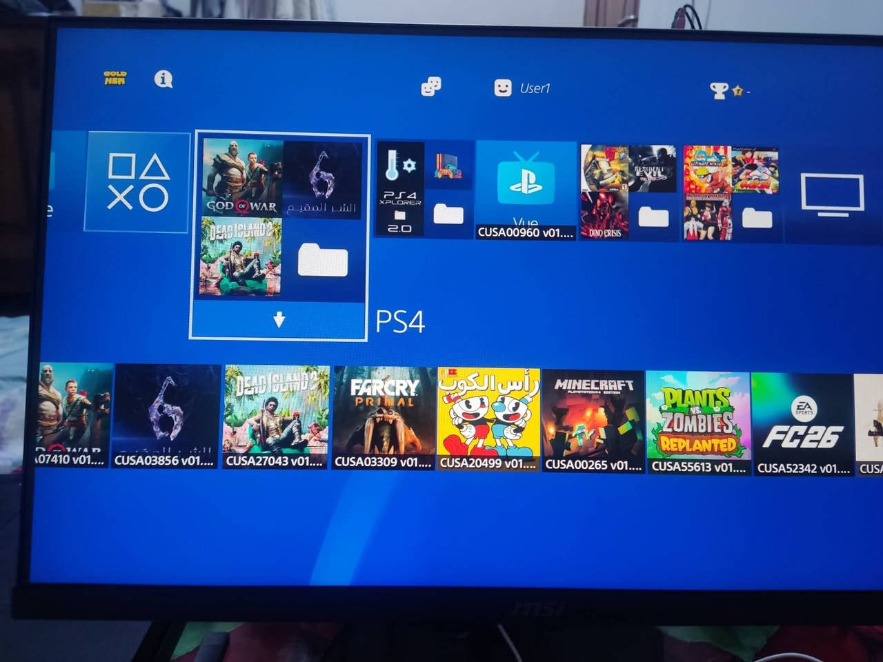 بلي 4 فات مهكر 1 تيرا 
تفاصيل بالصورة ...
سعر 260 الف 
كامل مكمل من برامج وألعاب ومنظف ومخليلة معجون حرارة مستقرة وصوت مروحة خفيف .. مع جوستك والكيبلات


**إذا كنت صاحب هذا الإعلان وتريد حذفه لأي سبب، رجاءا أرسل رسالة إلى الدعم الفني**