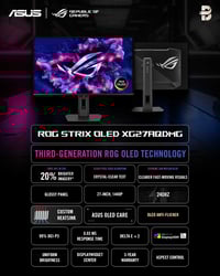 🎯 قمة الأداء البصري تبدأ من هنا – شاشة الألعاب الاحترافية ROG STRIX من...