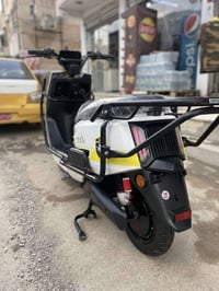 دراجة سكنس 2025 6 بطاريات جدد  بصمه انذار سرقه  قفل ستيرن  لايت عالي ن...