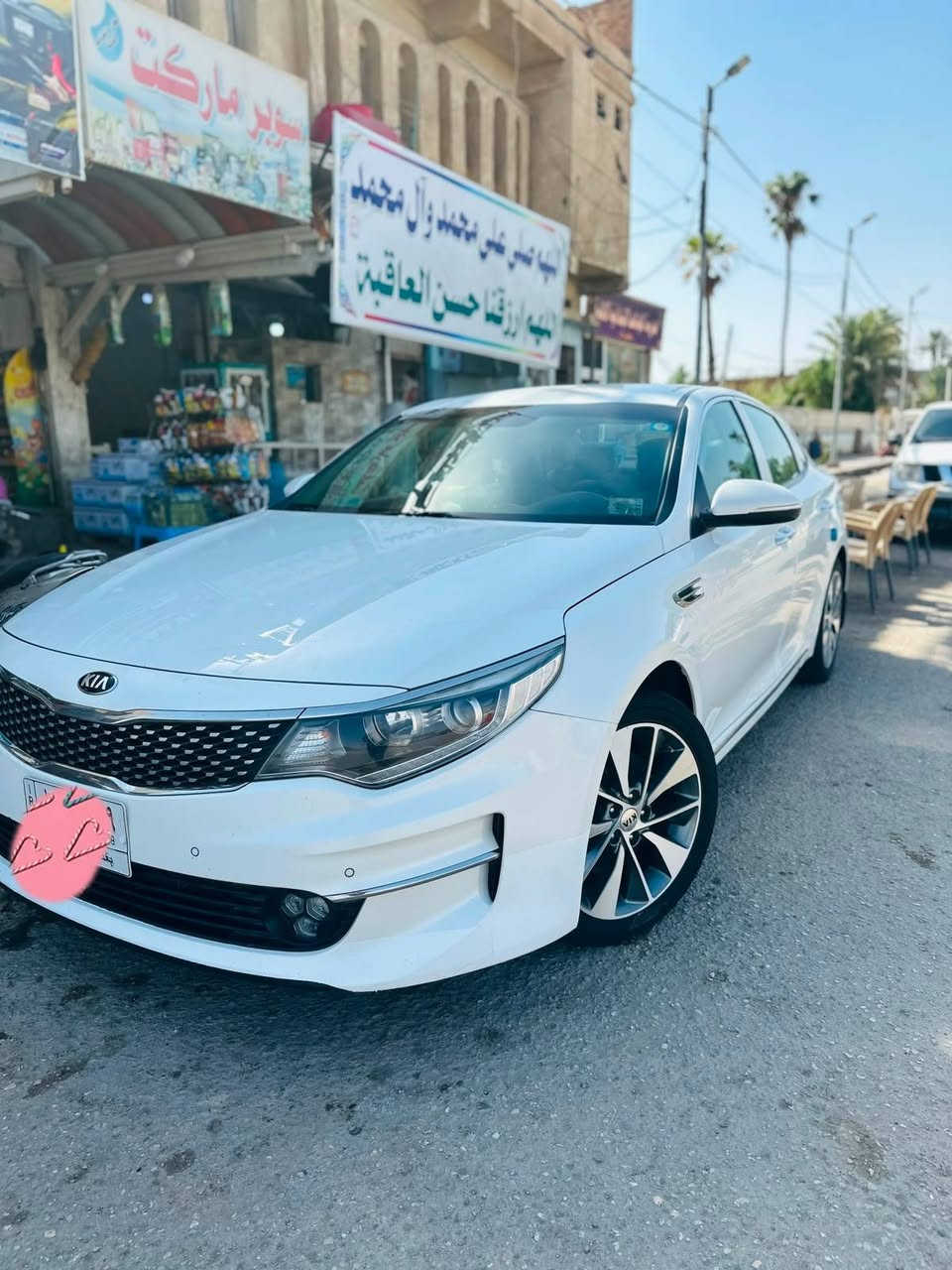 سلام عليكم اوبتمه الخليج 2018 مكينه 2400 دوش رقم بغداد السياره مكفول ***********
