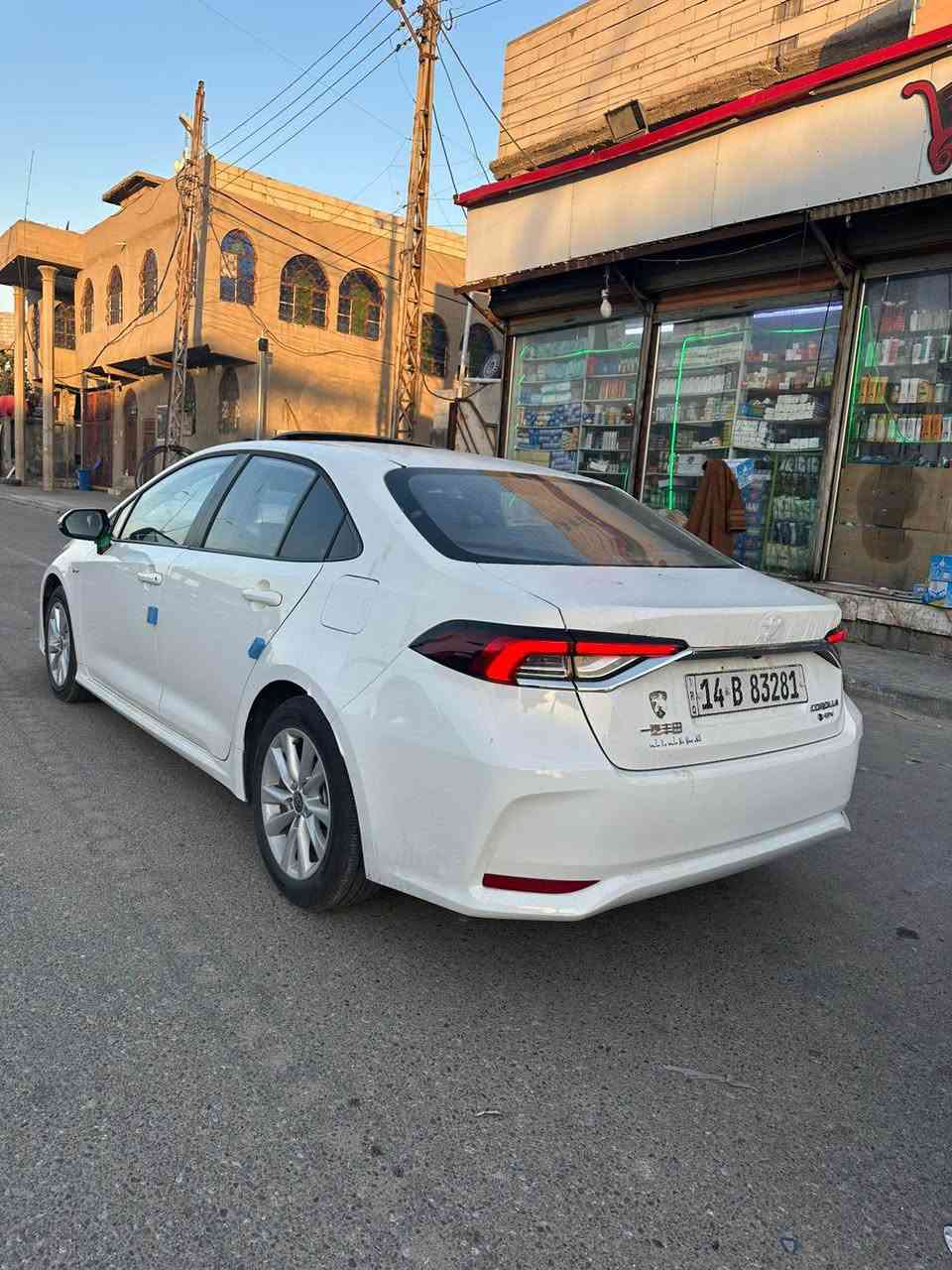 كورلا 2025 شكل الخليجي 
رقم بصره حره تحويل مباشر
سياره فول مواصفات فتحه 
محرك 1800 هايبرد 
سياره جاهزه من كل النواحي
كفاله عامه عدا جاملغ الامامي 4 اصابع بارد السعر 160 وبيها مجال 
للاستفسار *********** البصرة, العراق
