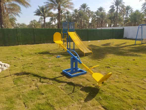 متابعينا الكرام كل ماهو جديد في عالم الحديد 
تجدونه لدى الماهر للأنشاءات المعدنيه تجهيز كافة المزارع ...والشاليهات...ورياض الاطفال...
جملونات...كرفانات..جلسات...العاب اطفال...مراجيح
زحليكانات...فرارات... ميزان ...ديلاب الهواء..
كل ماعليك هو الاتصال على الرقم ***********
بأدارة الاستاذ ماهر ابو محمد 
بغداد الشعب منطقه السريدات .
