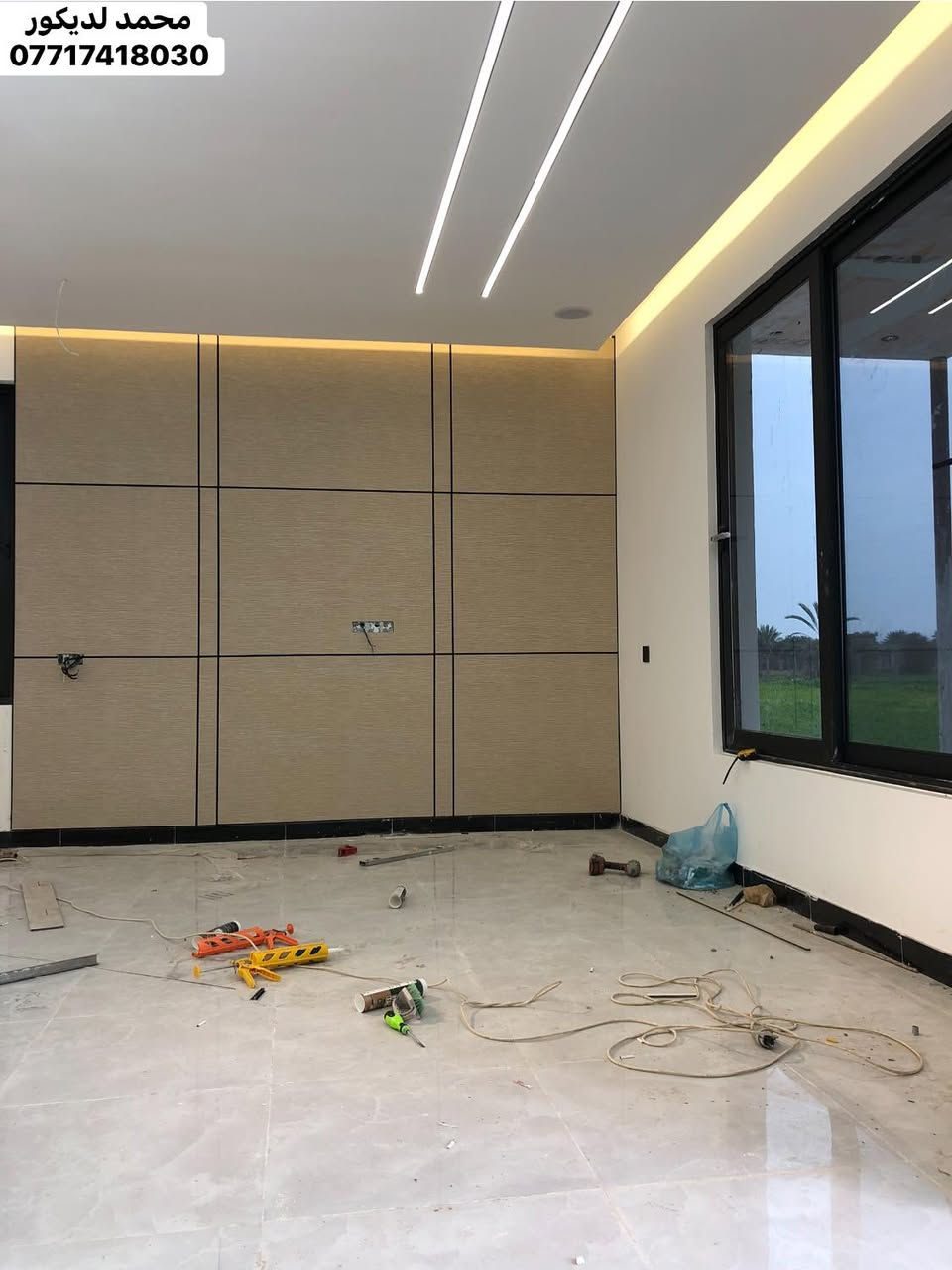 سعر المتر10 عمل
عمل جيمع انواع الديكورات 
خارجية/داخلية
ضمان بجودة العمل

هاتف:***********
