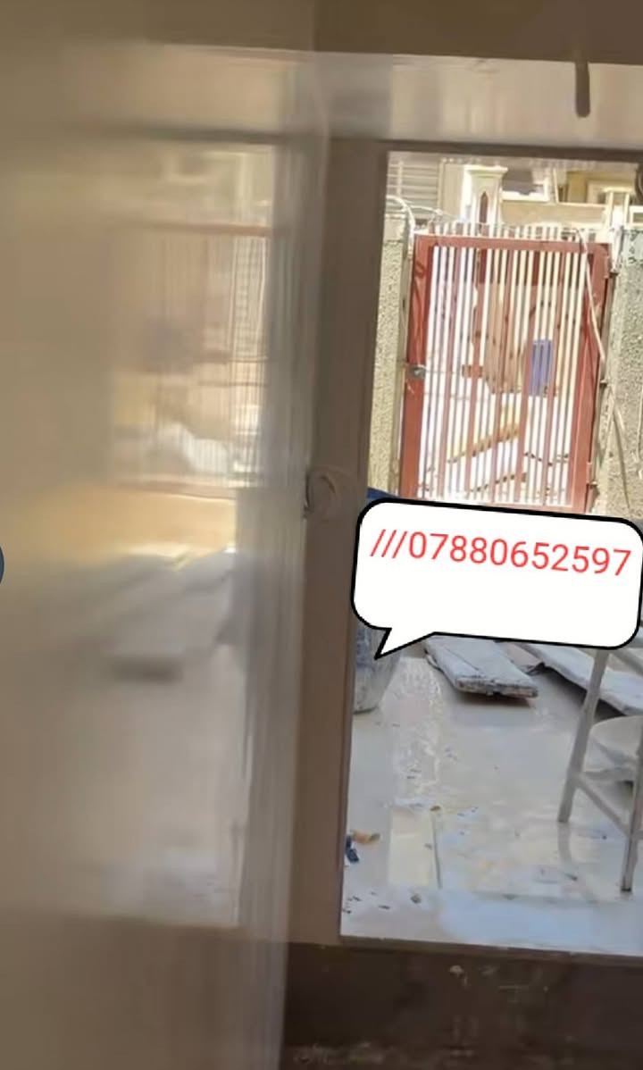 كادر لباخ جص من الموصل شغل عل مسطرة البيت يطول ٣إيام المبيت ابنفس البيت النشتغلو التزام بالموعد وأتقان بالعمل مواصفات العمل حسب الطلب تنعيم جام وصور كدام العين  متفرق حالين ومن الله التوفيق للجميع///*********** بي واتساب
