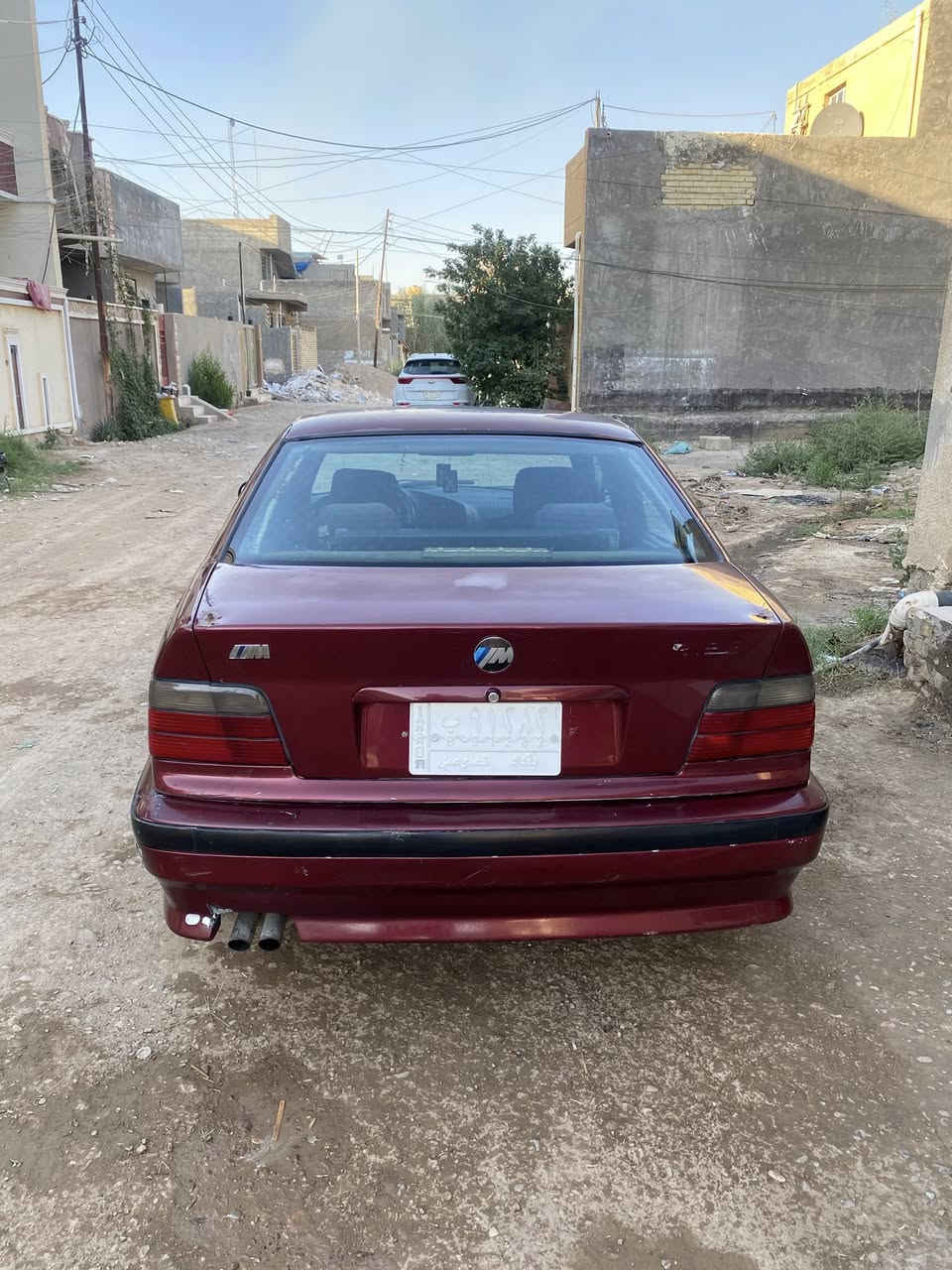 السلام عليكم
للبيع  BMW E36 
موديل 1993
مكينه  V6 2500 ( مكينه بيها تبخير)
الكير جيد
التبريد الكمبريسر يحتاج تبديل جبن وغاز المنظومه مابيها شي
مشط تعبان 
اللون احمر عنابي
رقم بغداد مشروع وطني
السياره بأسمي السنويه لل2028
صدر 65٪؜
السياره ام تكنك
دوس M
دعاميات امامي خلفي M
مري M
كشنات M
ويل M 
السياره مابيها ضربه 
بيها ملاحظات ونقوصات وطخه بالجاملج وره السايق بسيطه 
السعر ٤٥ وبيها مجال 
للانصال ***********
واتساب موجود
