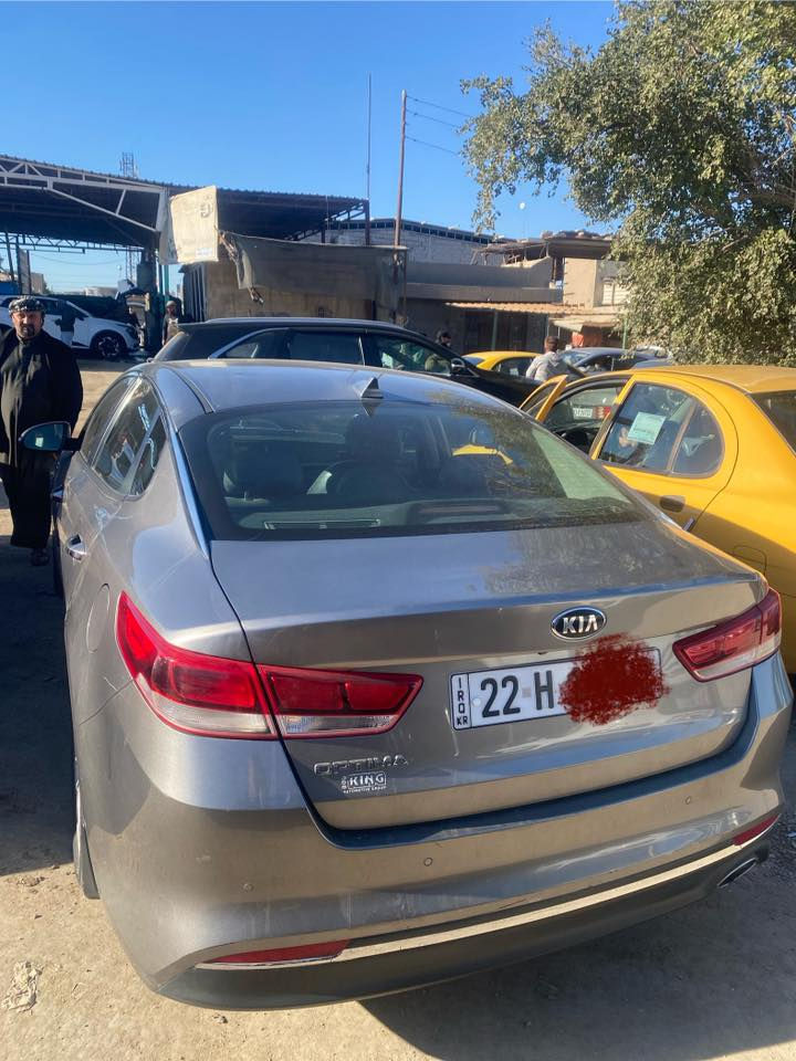 كيا اوبتيما موديل 2018 اميريكيه حادثها باب امامي  مبدل رقم اريبل باسمي السياره نص فول  وباقي التفاصيل اتصل ع هذا الرقم *********** مكاني السياره كربلاء
