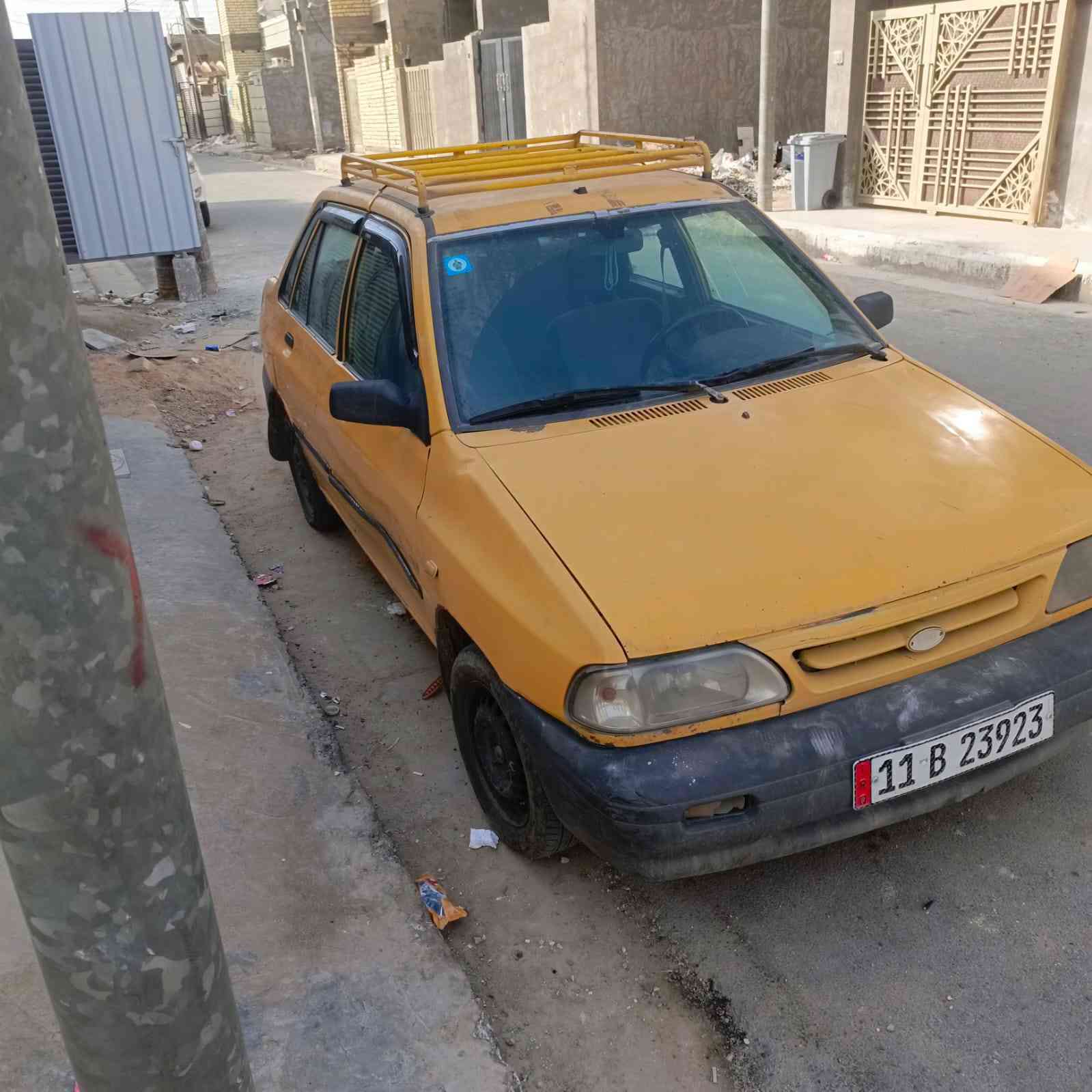 سايبه للبيع موديل ١١ مكينه كير جدد شواصي بلاديه بيها نقوصات بصيطه ولكشر شوف العين السياره بسمي سنويه هزه جديده عنوان بغداد الثعالبة ***********
