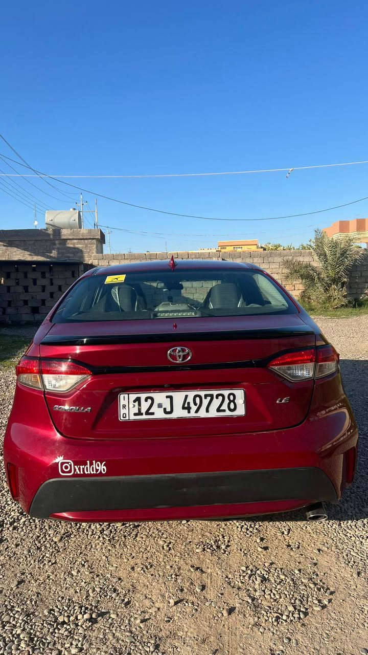 السلام عليكم
كورلا 2022
محرك 18
المواصفات LE
 رقم نينوى دولي معوقين
ماشية 78 الف .
السعر مناسب جدا 128
 الشرقاط 
السونار مرفق
هـ***********
