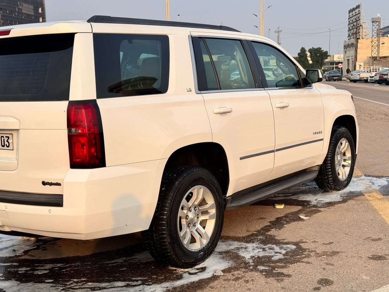 للبيع او مراوس 

يالله السلام عليكم ادوات ادوات كفاله عامه من الدعاميه للدعاميه كفاله صبغ وضربه وكصه وعشائر الخير كفاله كلش
� للبيع شفروليه تاهو 2016  – فئة LS 🚘 

ملاحضة
السياره متومه كامله حته الشاصي متوم سياره جاهزه حاسبه كلش سنويه 29

🔹 الموديل: 2016
🔹 الفئة: LS
🔹 اللون: ابيض
🔹 المحرك: V8
🔹 ناقل الحركة: أوتوماتيك
🔹 الدفع: خلفي
🔹 عدد الركاب: 8
🔹 الوقود: بنزين

🛠 المواصفات:
✔️ نظام تثبيت السرعة
✔️ شاشة وسطية+قاصة
✔️ بلوتوث + AUX + USB
✔️ مكيف قوي أمامي وخلفي
✔️ تحكم بالمقود 
✔️ كراسي مخمل قماش
✔️ جنوط وكالة
✔️ مرايا كهرباء
✔️ سنتر لوك + ريموت

✨ المكينة الكير والشاصي كفاله

📍 العنوان بصره 
💰 السعر 180$ قابل للتفاوض 

📞 للتواصل: خاص / ***********
