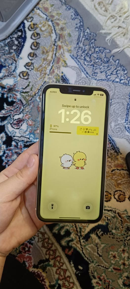 ئایفۆنی11 2کامێرا 128گێگاپاتری62 شتێکی زۆر پاکە نرخی200مامەڵەیەکی کەم لە سلێمانی


**إذا كنت صاحب هذا الإعلان وتريد حذفه لأي سبب، رجاءا أرسل رسالة إلى الدعم الفني**