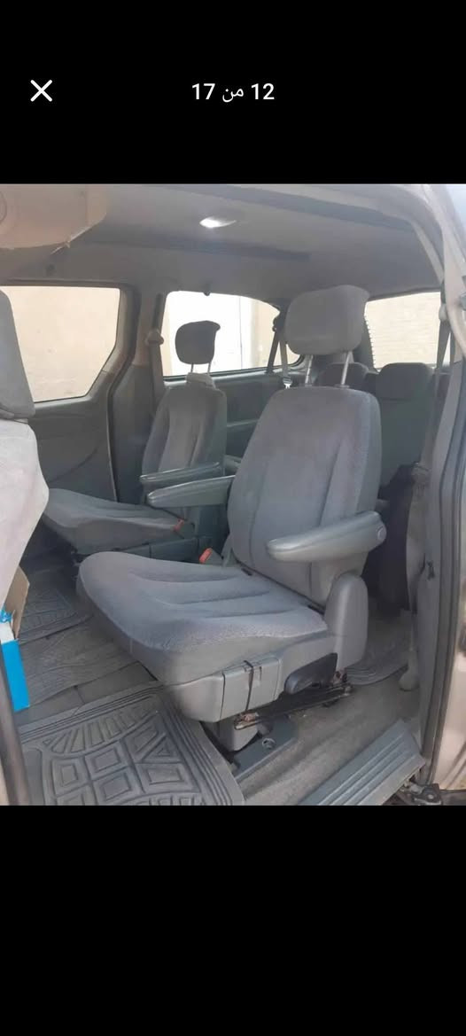 دوج كرفان 2006 سنوية بأسمي رقم انكليزي هزة جديدة السعر 68 مكاني بغداد المنصور ***********
