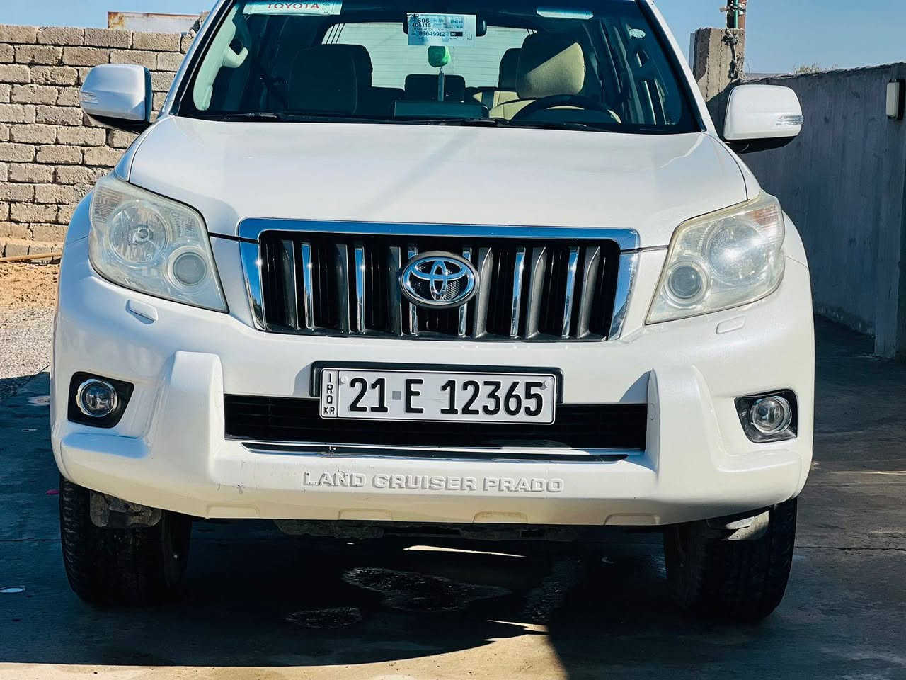 لسلام عليكم ( مكلف ) برادو موديل 2012 جديده بدون ضرر بدون صبغ رقم جديد هزه جديده تريد تحويل تريد وكالةة
السعر 225 $ 
***********
