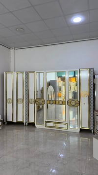 ١٠ قطع • قنصور ٨ ابواب ٣م٤٠سم • تخت جك مخزن