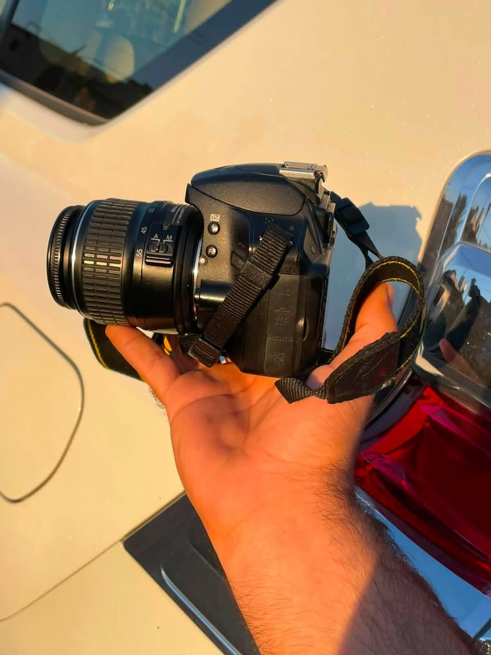 للبيع نيكون. 3200  D
NIKON 3200 

الملحقات 
شاحنه
بطاريات عدد 2
حزام كتف 
عدسه 55.18 VR اوتو فوكس 

الكامرا نظافة عالية استخدام شخصي 

المكان بغداد. للاستفسار اكثر سعرر خاص او الاتصال ***********
