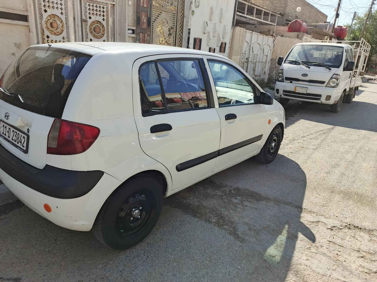 سياره هونداي جيتز2007 كير عادي مكينه كير خير من الله تبريد ثلج 🥶 تخم تاير جديد سياره حلوه ونضيفه بل عافيه على ياخذهه رقم بغداد جديد دولي بسمي سعر47وبيهه مجال مكاني بغداد الكفاءات مال عبيدي ***********
