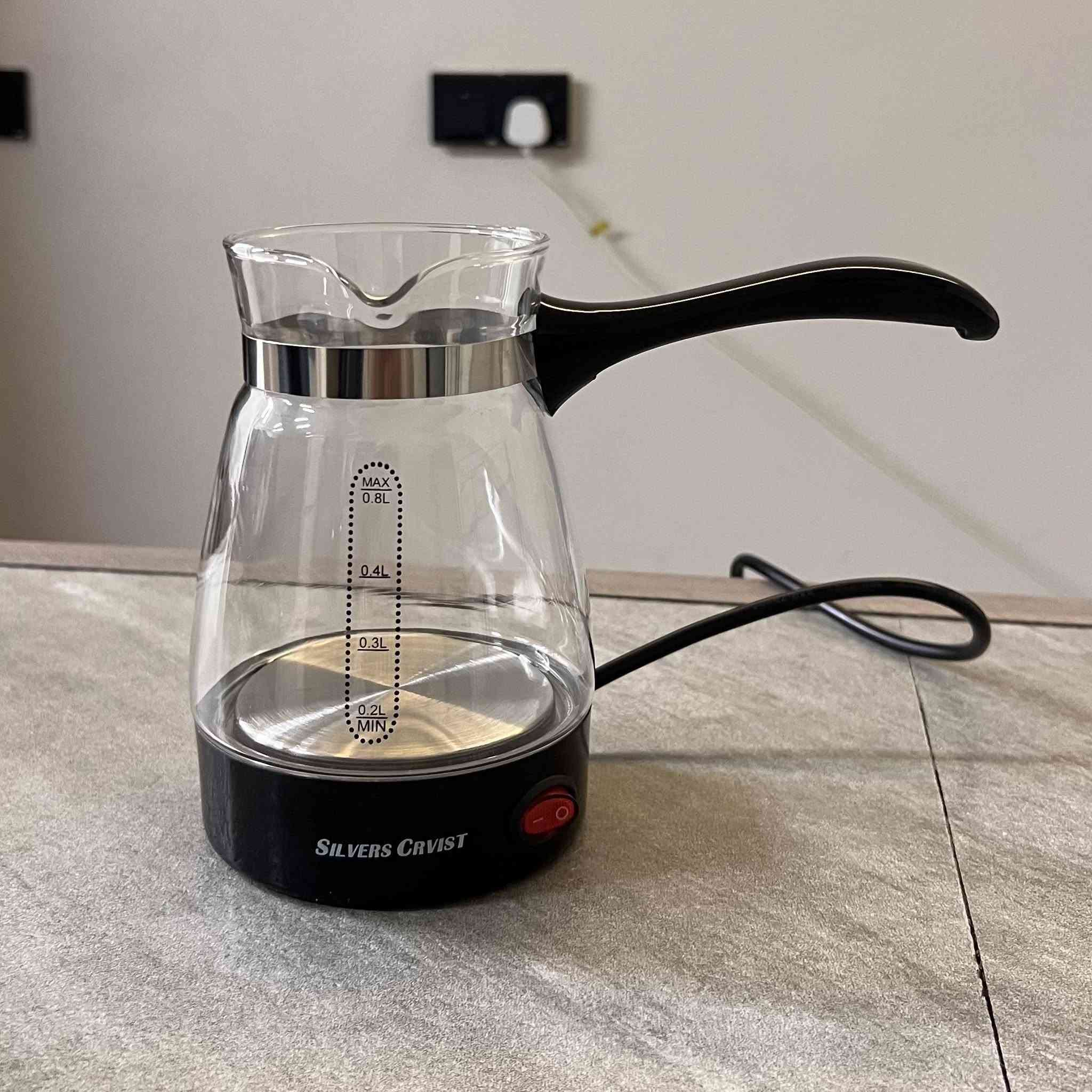 ☕✨ حضّر قهوتك بسرعة ويا ركوة Silvers Crvist الكهربائية!

قدرة 600W لتحضير القهوة والمشروبات الساخنة بسهولة 🔥

تصميم زجاجي أنيق مع مؤشر ماء ومقبض مريح 👌

مثالية للبيت والمكتب وكل عشّاق القهوة 😍

السعر 15 الف والتوصيل مجاني 😋


**إذا كنت صاحب هذا الإعلان وتريد حذفه لأي سبب، رجاءا أرسل رسالة إلى الدعم الفني**