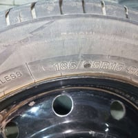 تخم ويل وتاير بيجو سمند حجم 15/65/185 07712621985