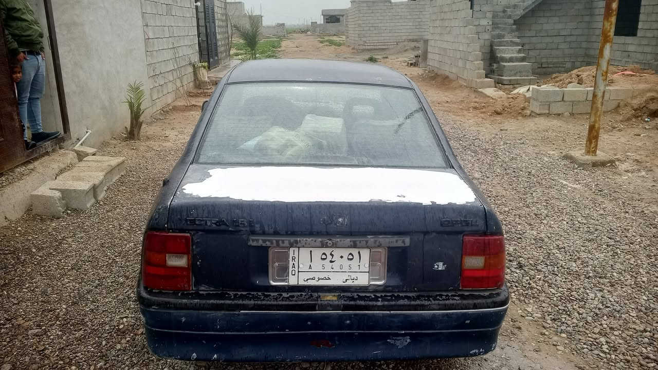 سلام عليكم سياره البيع اوبل92 محرك حجم 18 بيه بديه تبخير سنويه صاقطه 3تشهر رقم ديالى  مشروع وطني الحويجه قريت الدبس  ‏‪***********‬‏
