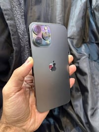 آيفون 13 برو ماكس مكفول لون اسود نضيف كلش وتر بروف بطاريه 93 ذاكره 256...