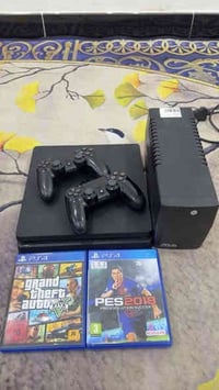 بلي فور سلم للبيع  ذاكرة نص تيرا ويا يدة اصلية + يدة تجاري كارتونة ملح...