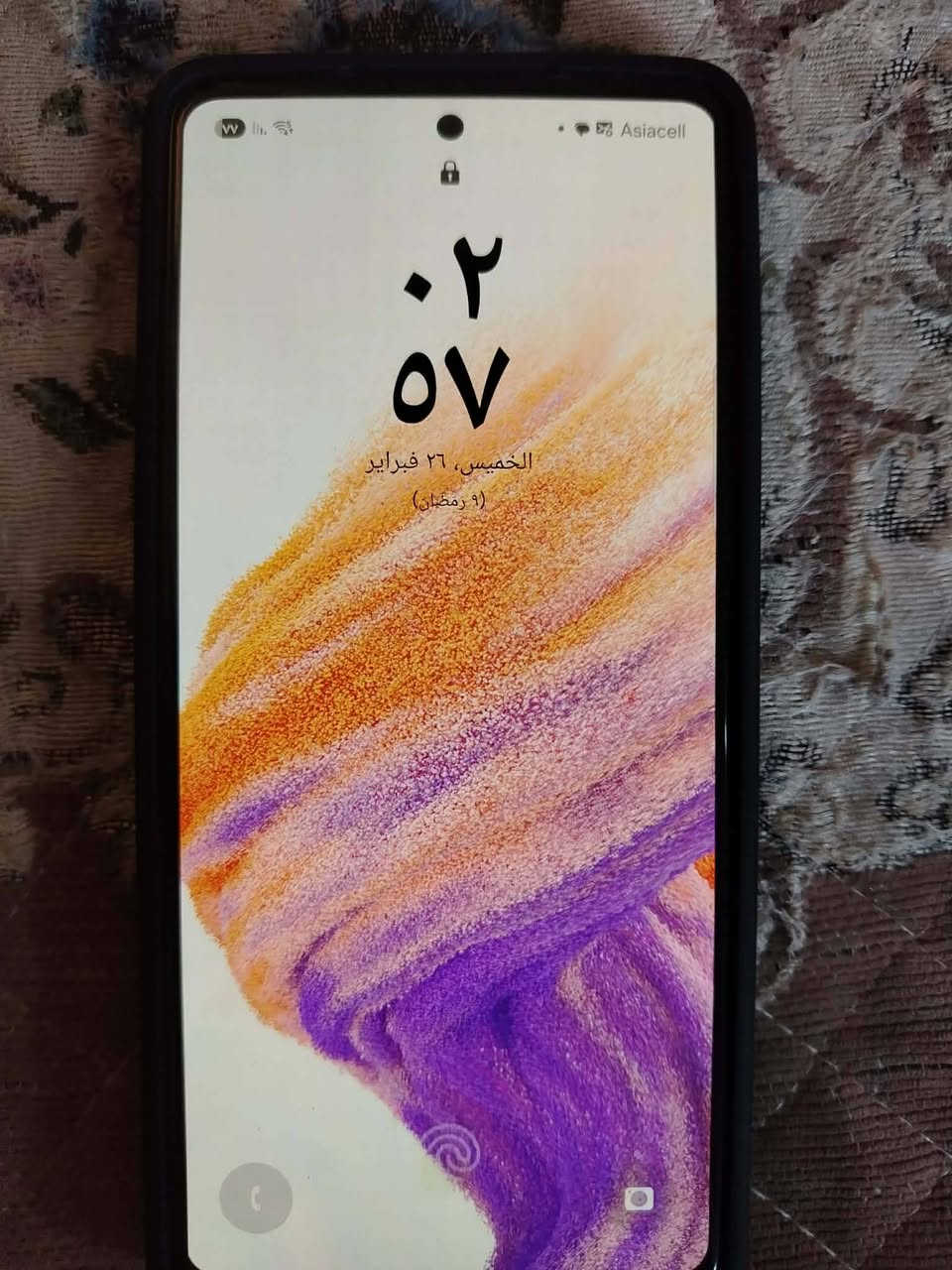 للبيع سامسونك A53 5g جهاز كلش نضيف ما بي اي خلل ما داخل صيانه ذاكره 256 
دبل شرحه سعر 185 مكانحي حله مركز رقمي ***********
