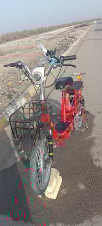 دراجة شحن • بحاجة بطاريتين • سوق الشيوخ العكيكه