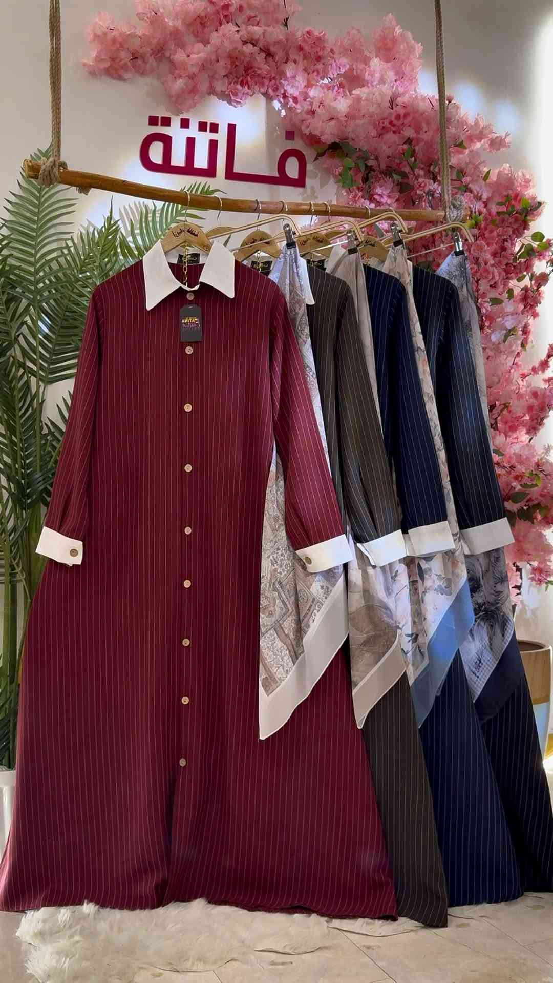 ⁨	ازياء فاتنة ← الفستان الجبة المقلم الجديد 
الربطة هدية 🎁 مع الفستان
الفصال كلوش 🙂
القياسات مـטּ 40 لل 58⁩


**إذا كنت صاحب هذا الإعلان وتريد حذفه لأي سبب، رجاءا أرسل رسالة إلى الدعم الفني**