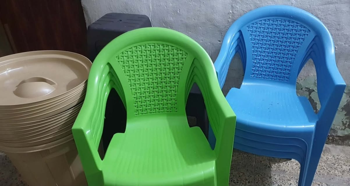 السلام عليكم كراسي استندر مسند 
 الناصر النوع الثقيل مو الخفيف الثقيل وطبلات الناصر الحجم الكبير وسطوله الحجم الكبير نوعيه ثقيله مكان ناصريه  المدينه قرب مضخة الماي 
الكرسي ب6الاف 
الطبلات بالفين 
السطل ب6الاف 
يتوفر خدمه توصيل للمفرد داخل الناصريه الفين


**إذا كنت صاحب هذا الإعلان وتريد حذفه لأي سبب، رجاءا أرسل رسالة إلى الدعم الفني**