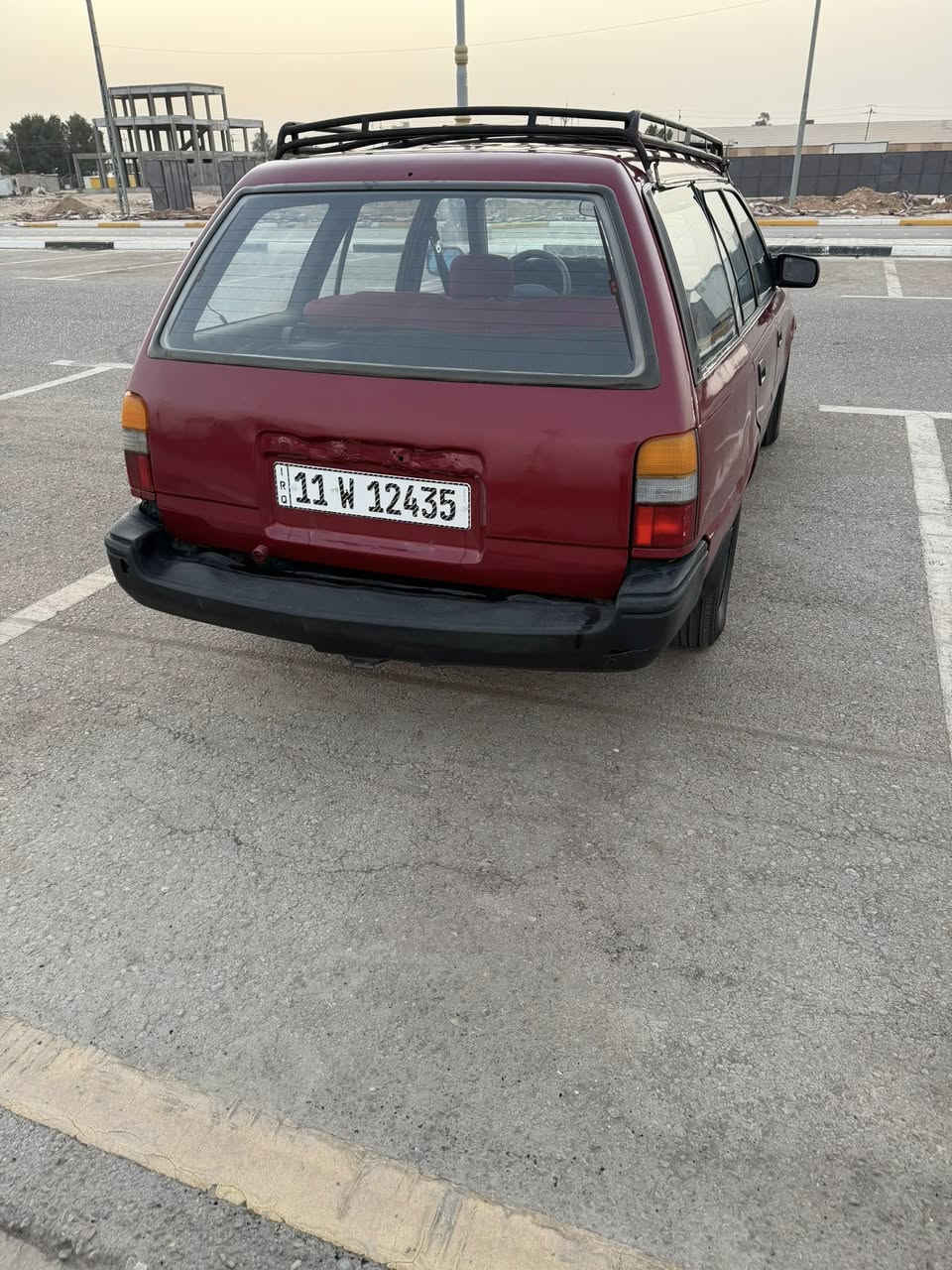 كربلاء
سلام عليكم 
كورلا موديل 1991 ستيشن رقم بغداد بأسمي سنويه جديده وهزه جديده و رقم إنكليزي كامله سنويه لسنة 2031
سياره مكينه كير مكفوله و تخم تاير يسره بلاد 
السعر 45 وبيها مجال حق الجيه 
مكاني كربلاء 
***********
