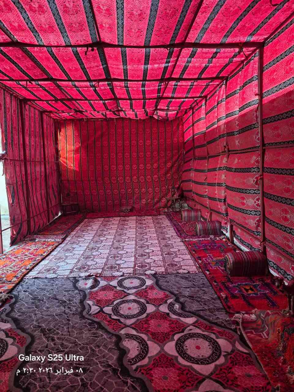 السلام عليكم جادر موكب الحديد نضافته 100 بالميه والقماش نضافته100بلميه الطول 12متر والعرض
4متر الرتفاع 3 متر مكاني البصره قضاء المدينه بني منصور قرب شارع العلم الاستفسار الاتصال بالرقم  وتساب موجود ***********
