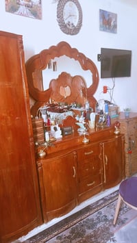 غرفه نوم للبيع تزكام. لكنتور 7 باب صاج لضهر بلوك لصبغ حراري جديده خشب ...