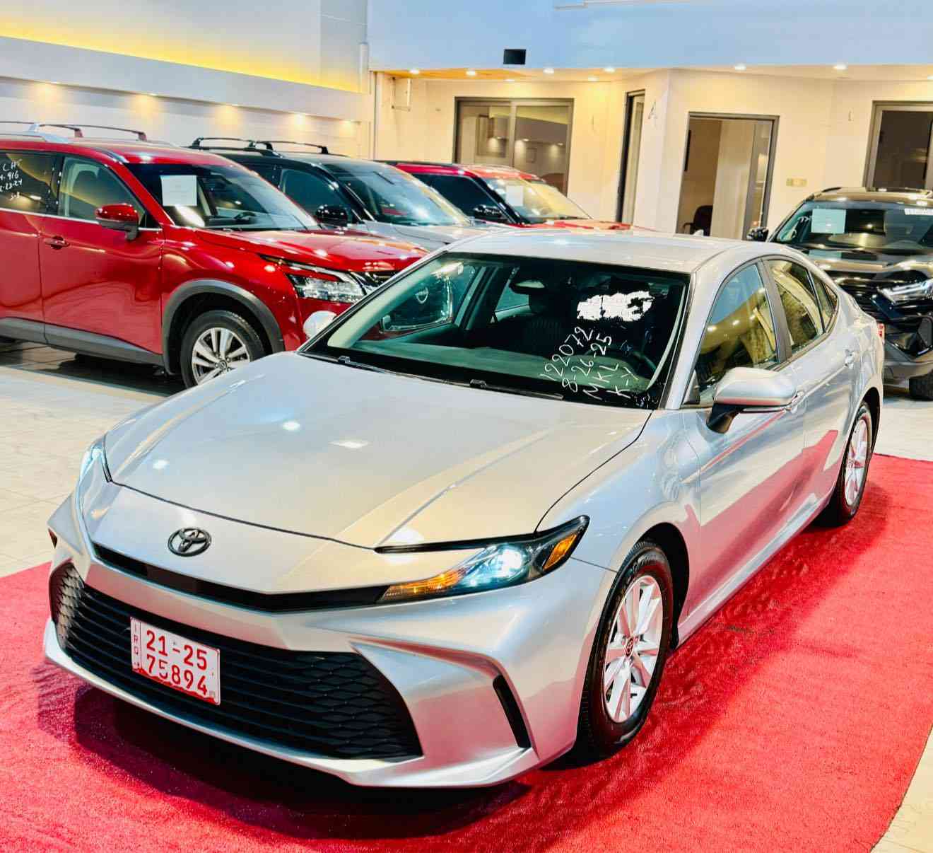 موقع السيارة (كركوك)📍

‏‼️TOYOTA CAMRY HYBRID 2025 LE‼️

بسعر  245$ 🔥🔥🔥

‼️ كاتي يترقم شمالي  ‼️

📃 اليكم التفاصيل الآتية 👇🏻

🚘 وارد امريكي
🚘 عداد المسافة : 11الف مايل
🚘 موديل 2025
⚙️ حجم المحرك 4Cylinder 2.5L ☘️
⚙️ مرتبط بناقل حركة أوتوماتيك
⚙️ يبلغ عزم الدوران 221 نيوتن/متر 
🐎 بقوة 226 حصان 🐎🐎
🚘 سلايد رووف 
🔑 مفتاح التشغيل بصمة
🚗 دفع ثنائي FWD 
‼️  اريل نفكيتر 
📍حساسات أمامية 
📍حساسات خلفية 
💡لايت زينون + LED
🔦️ بك لايت LED
🛞 حجم الاطار  215/55R17
🛞 ويل كب 17
🛞 حساسات ضغط الاطارات 
✨️ اشارة في المرايا الجانبية 
🚗 هاند بريك كهرباء 
🚗 ا ABS 
🖥 دشبول ديجيتال 
🖥 شاشة 
📷 كاميرا دوارة 
⭕️ مقود جلد حياكة 
🛣 مثبت السرعة Cruise 
🎶 المودات والاوامر الصوتية 
🎶 ا Bluetooth /
🔋شاحن هاتف Wireless 
⚡️مخرج منفذ الطاقة 
🔍فحص نظام السيارة 
💺تتسع المقصورة ل 5 ركاب
💺المقاعد مخمل 
💺حركة مقعد السائق كهرباء 
❄️ قطعتين تبريد 
🚘 أوضاع القيادة Drive Mode 
🚘 أوتو هولد Auto Hold 
🛣 نظام مانع الانزلاق 
🚘 تطعيم الدواخل ألمنيوم

🚨 صور امريكا مرفقه ايضاً مع رقم الشاصي🚨

العنوان:📍

كركوك حي الخضراء (شارع المعارض)

معرض هشام الحمداني لتجارة السيارات

للاستفسارات ☎️📱

***********

‭***********

‭***********‬
