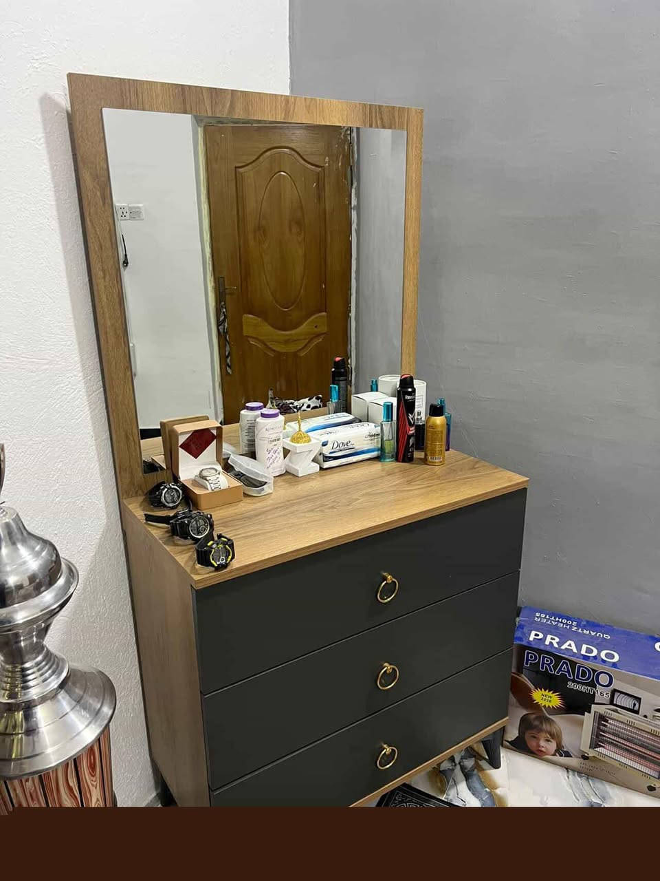 سلام عليكم
غرفة نوم تركي 5 قطع نضيفه ستعمال كلش كلش قليل جرباية نوم صومية بلوك اسود نهايتهه قفل قفل 550 المكان بغداد الحسينية


**إذا كنت صاحب هذا الإعلان وتريد حذفه لأي سبب، رجاءا أرسل رسالة إلى الدعم الفني**