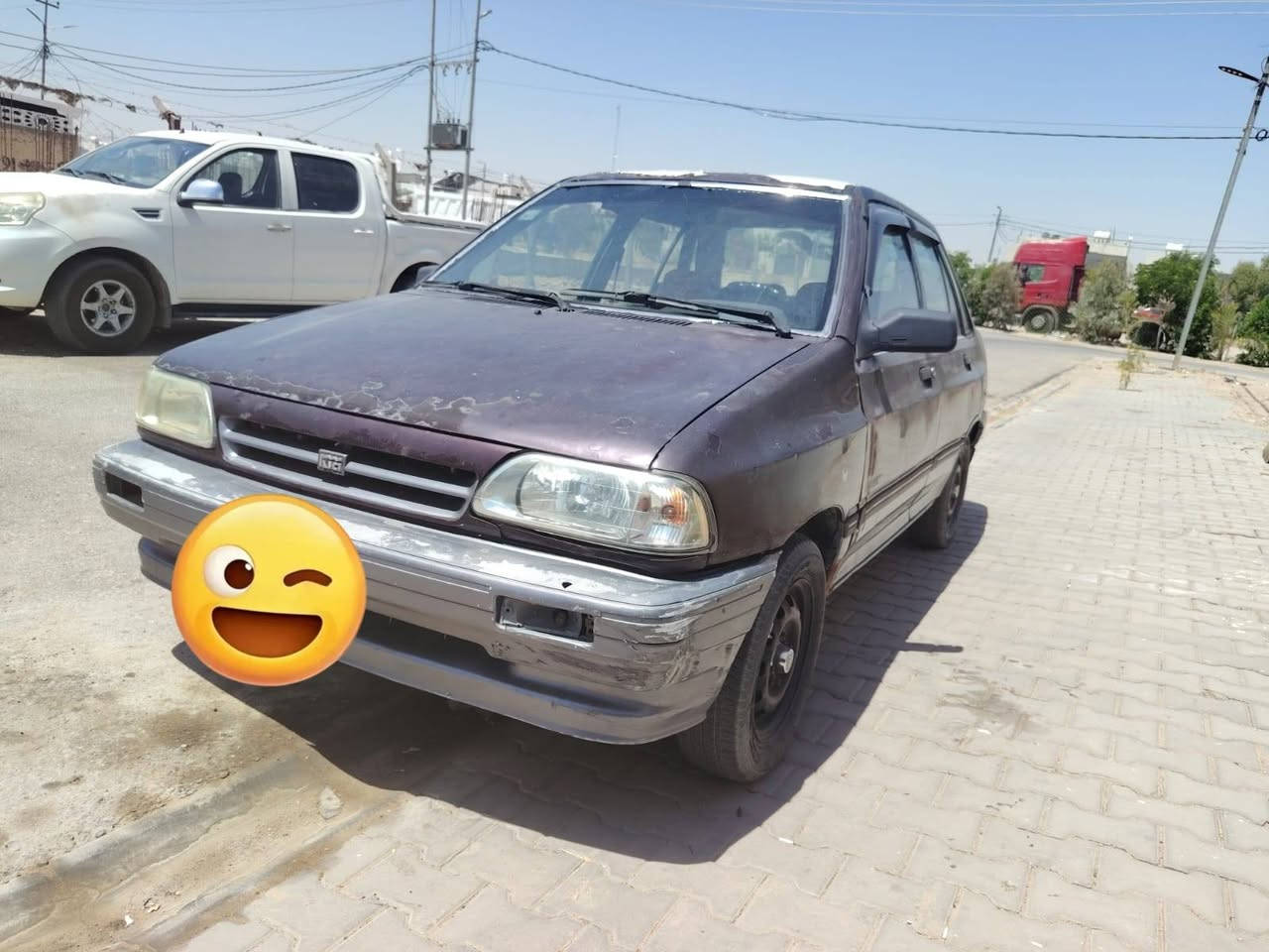 سلام عليكم كيا برايدللبيع
الموديل 93 كير اوتماتيك 
السعر 23 ورقة وبيها مجال 
مكان السيارة النجف الأشرف 
رقم السيارة بغداد ألماني
الكير والمحرك بحالة جيدة
رقم صاحب السيارة
*********** غسان ابو غدير
