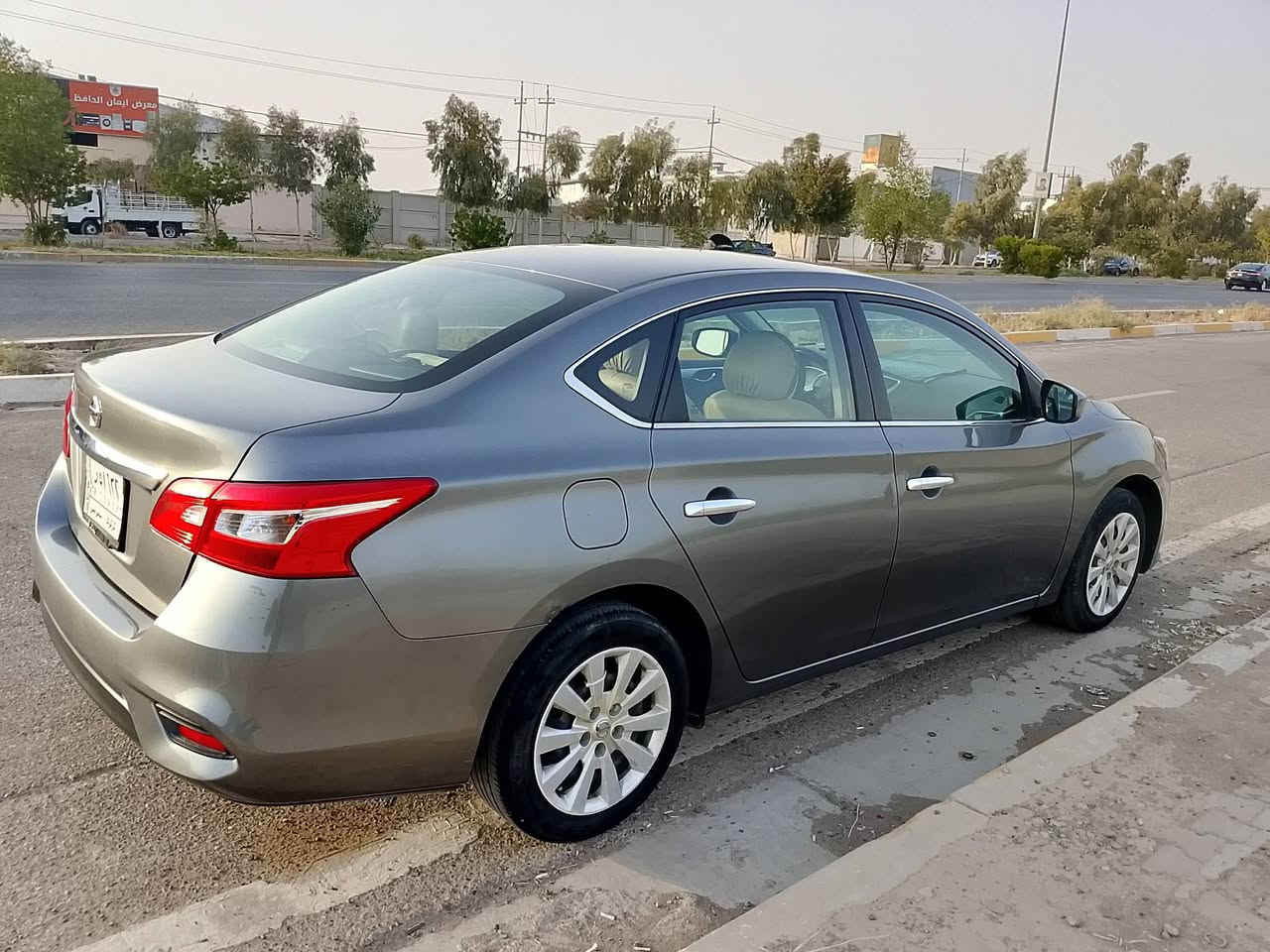 نيسان  سنترا موديل 2018 رقم كركوك بسمي .بيها ثلاث قطعا بدون دواخل .رقم ٲوربي .سعر118  بیها مجال .***********
