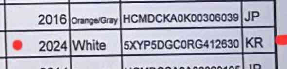 كيا تولرايد 2024 رقم بغداد بسمي  تحويل  ثاني يوم
1-حجم المحرك 6 سلندر 3800. 
2-عداد المسافة 45 الف ميل. 
3-بصمة ابواب وتشغيل عن بعد. 
4-زينون عالي ناصي آصل. 
5-فتحة سقف. عدد٢
6-رادر جانبي مانع اجتياز. 
7-فور ويل درايف.4*4. 
8-تحديد مسار. 
9-كامرات محيطية. 
10-حساس حلفي. 
11-شاشة كبيرة مع كامل ايعزتها. 
12-تدفئة+تبريد الكراسي الامامية. 
13-تحكم ستيرن جهيتن. 
14بصمتين
15-حساس خلفي. 
16-سستم صوت متكامل. 
17-كنترول تبريد خلفي منفصل. 
18-كشن سياحي. Vip. 
19-رادر امامي. 
20-الكراسي الامامية كهرباء. 
21- ٧ راكب ٣ قطع تبريد. 
22-اشاير مري قابلة للطيء. 
23-مقاعد جلد حار بارد
24- اربع كامرات
25-
*وباقي الموصفات المعروفة في فئة SX 
السياره فول  مواصفات  4X
الضررر:جاملغ امامي ربع بارد وصبغ 
وخصره صغير في بدايه الشاصي والباقي كفاله
مكان السياره البصره -قضاء القرنه
 السعر 320 وبیه مجال بصيط
————————————————————————
للأستفسار اكثر ***********
