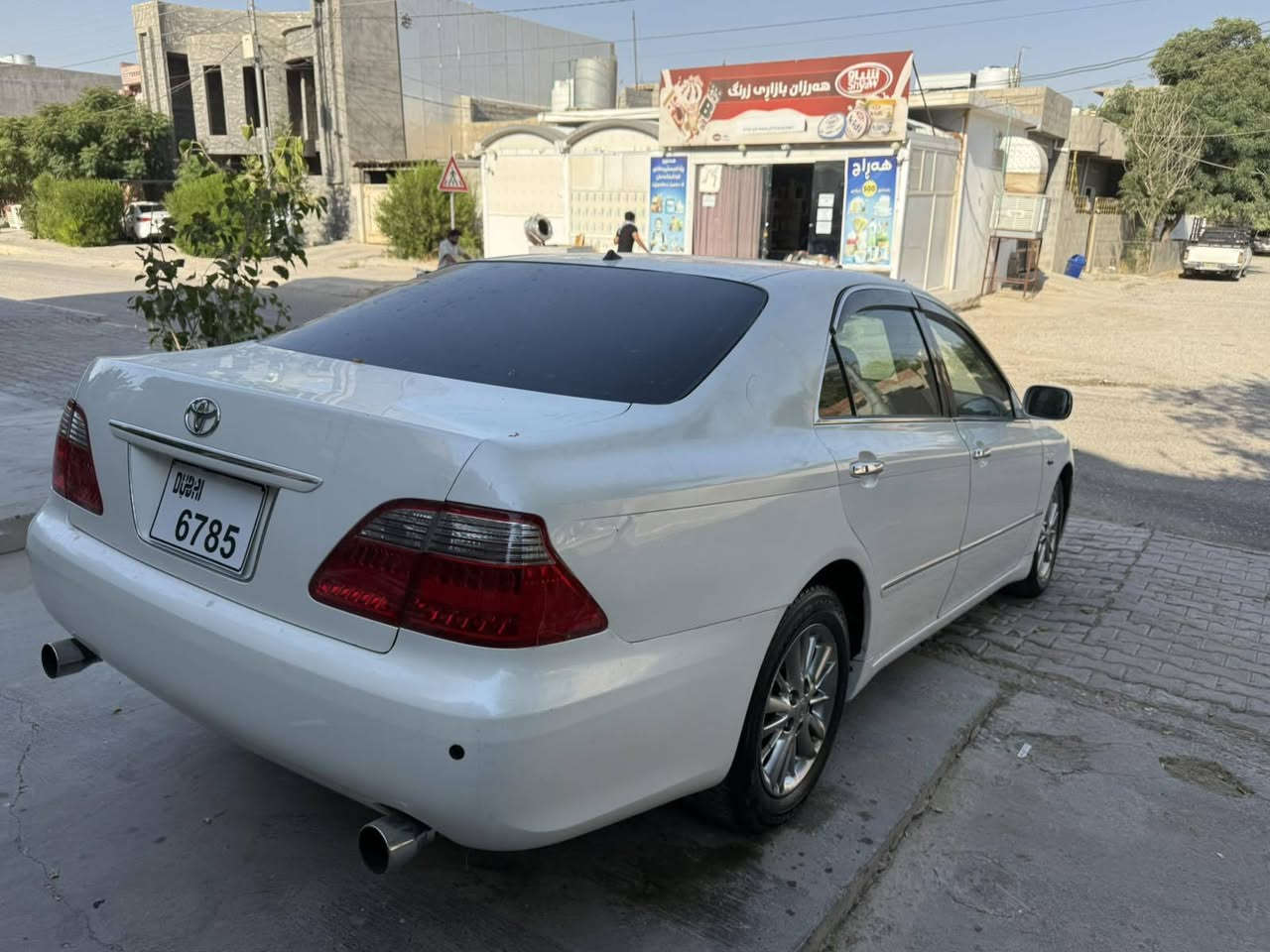 سلام عليكم
شاهينة ٢٠٠٧ براوة
كود دار
بجوك بة گةورة مةرغوبي بازار 
بةسمة رةساسي
تايةو ويل نةفتي
٣دكمة بةردة
تاقمي سةماعةي شاز
ئاوينة شةفت
جامي هلگيراوة
بةنسي تازةية
دووكةلي نية
سةقف وةك شووة
كةفةر بةشةرت 
تةقةو رةقةي بةشة
50$ مةجال 👉 
رةحةمةتان لبيت مشتةريت نيت خوتيش بيزار مةكة نامة مةنيرة جةرس بكة گةر مشتريت 
شوين. كلار. قةزاي رزگاري 🫡
***********
*********** كالار, السليمانية
