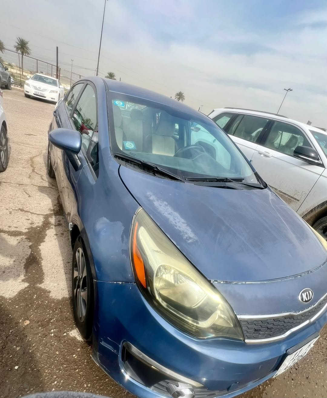 السلام عليكم
كيا ريو موديل 2016
محرك وكير خير من الله رقم بغداد تحويل مباشر 
تخم تاير 
شاشه كبيره 
ملاحضه//السياره بيه 3قطع صبغ وحده كلير بدون داخل 
السعر 83
*********** 
المكان ديالى
