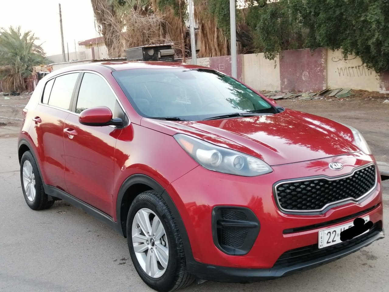 ***********
رايدهة ب 132 ورقة
وبيهة مجال بسيط بعد المعاينه 
كيا سبورتج ٢٠١٧ وارد أمريكي (((((بدون ايرباك سليم))))) 
محرك 2400 مامفتوح لووك
شاشة،، كاميرا دوارة
تبريد قطعتين 
تحكم ستيرن جهتين
ويل كب 
حادثهة باب خلف السايق مبدل 
وبيهة قطعتين كلير أمريكي بدون ضربة 
باسمي السيارة 
هزة وفحص جديد تحويل مباشر او وكالة
