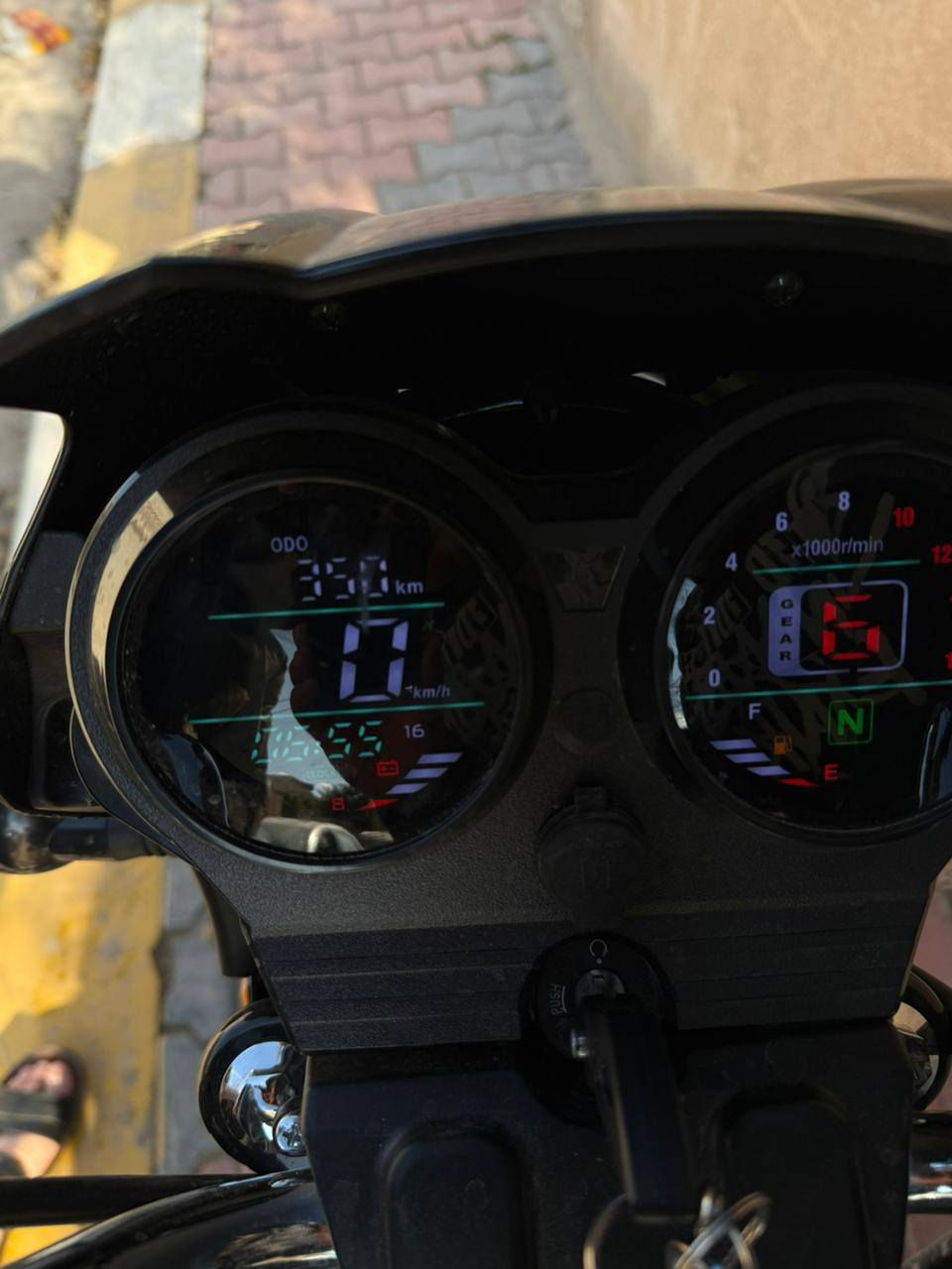 سلام عليكم دراجه دايون موديل 25صارلها سبوعين مشتريها زيرو مكاني تكريت شارع الاربعين السعر 1450الف وبيها مجال (***********)
