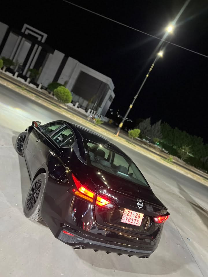 ‏Nissan Altima 2025 Sv Plus
سلايت
بصمة 
تشغيل عن بعد 
حسسات
كشن كهربي
ويل كب بلاك اسود بلادي 
ماشيه 10ميل 
شاشة كبير 
تلفون شحن 
حادثة بس بونت 
بدون قطرت دواغل 

عنوان أربيل 
رقم كاتي
رقم تلفون /***********واساب 
سعرها 175$
بي اشوي مجال 

ملاحظة سيارة بدون مصرف

رقم شاصي  1N4BL4DVOSN410516

