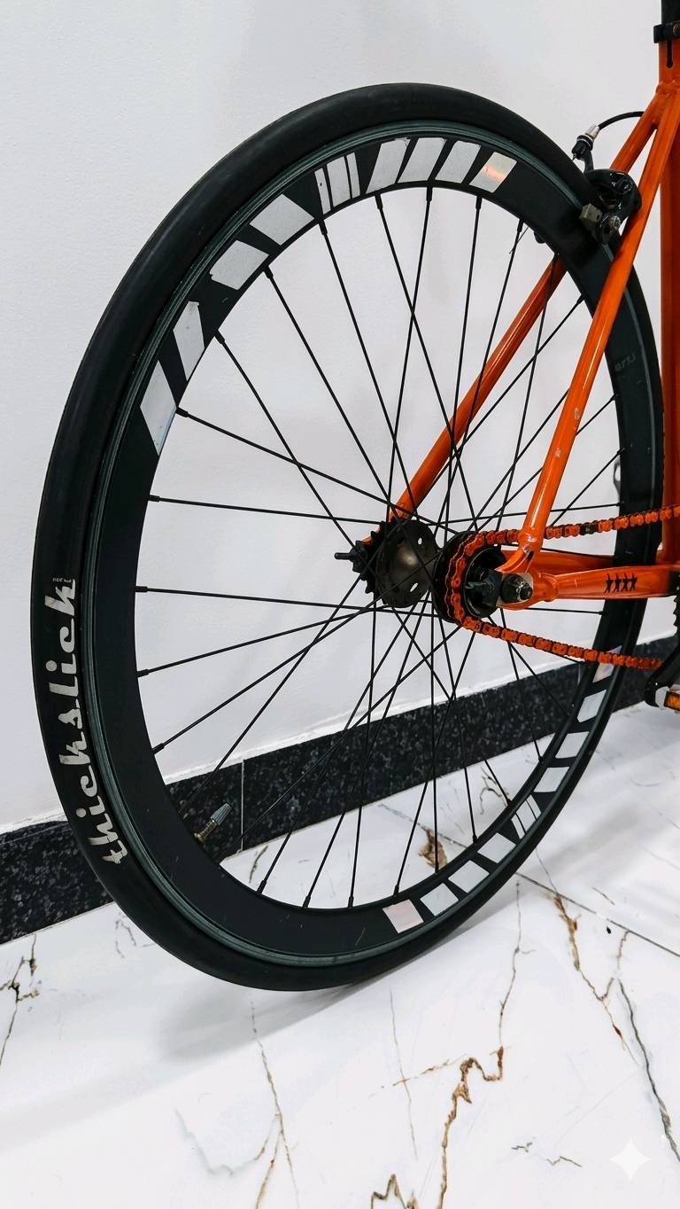 دراجة GIANT مميزة للبيع - حالة ممتازة
​لعشاق التميز والسرعة، دراجة من البراند العالمي Giant Fixed Gear
​الماركة: جينت (Giant) .
​الحجم: المقاس المكتوب على الهيكل هو M .
​الهيكل : مصنوع من الألمنيوم خفيف الوزن
​اللون: برتقالي 
​الزنجيل : معدل بلون برتقالي متناسق تماماً مع لون الهيكل.
​نظام التروس: سنكل سبيد (Single Speed) 
مكاني بغداد 
السعر 250 وبيها مجال انشاء الله