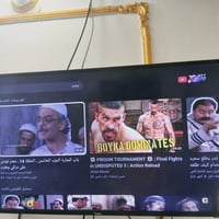 شاشة ٤٣ • عيب مصنعي • خط رفيع