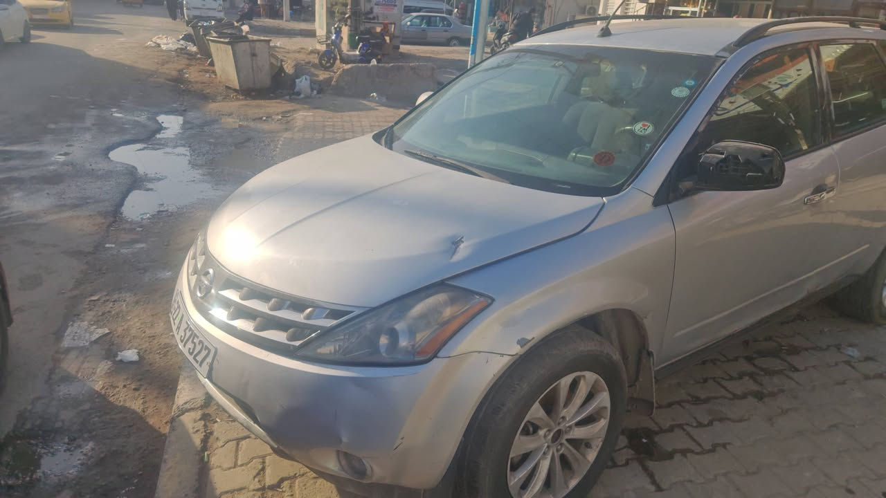 السلام عليكم..........
للبيع نيسان مورانو 2007 السعر 65 ورقه المكان بغداد......... ***********
