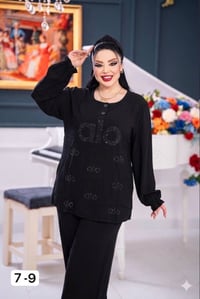كشمير تركي • ستراس • مقاسات 2XL-5XL