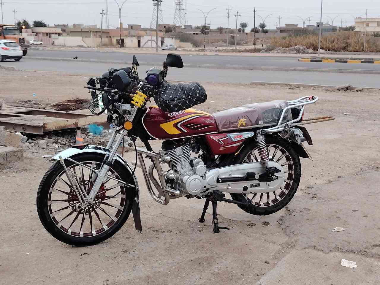 السلام عليكم
دراجة للبيع 
السعر 750وبي مجال
الموديل 2024
 حيل حلو وجدا نضيف 
للاستفسار الاتصال على الرقم ***********
