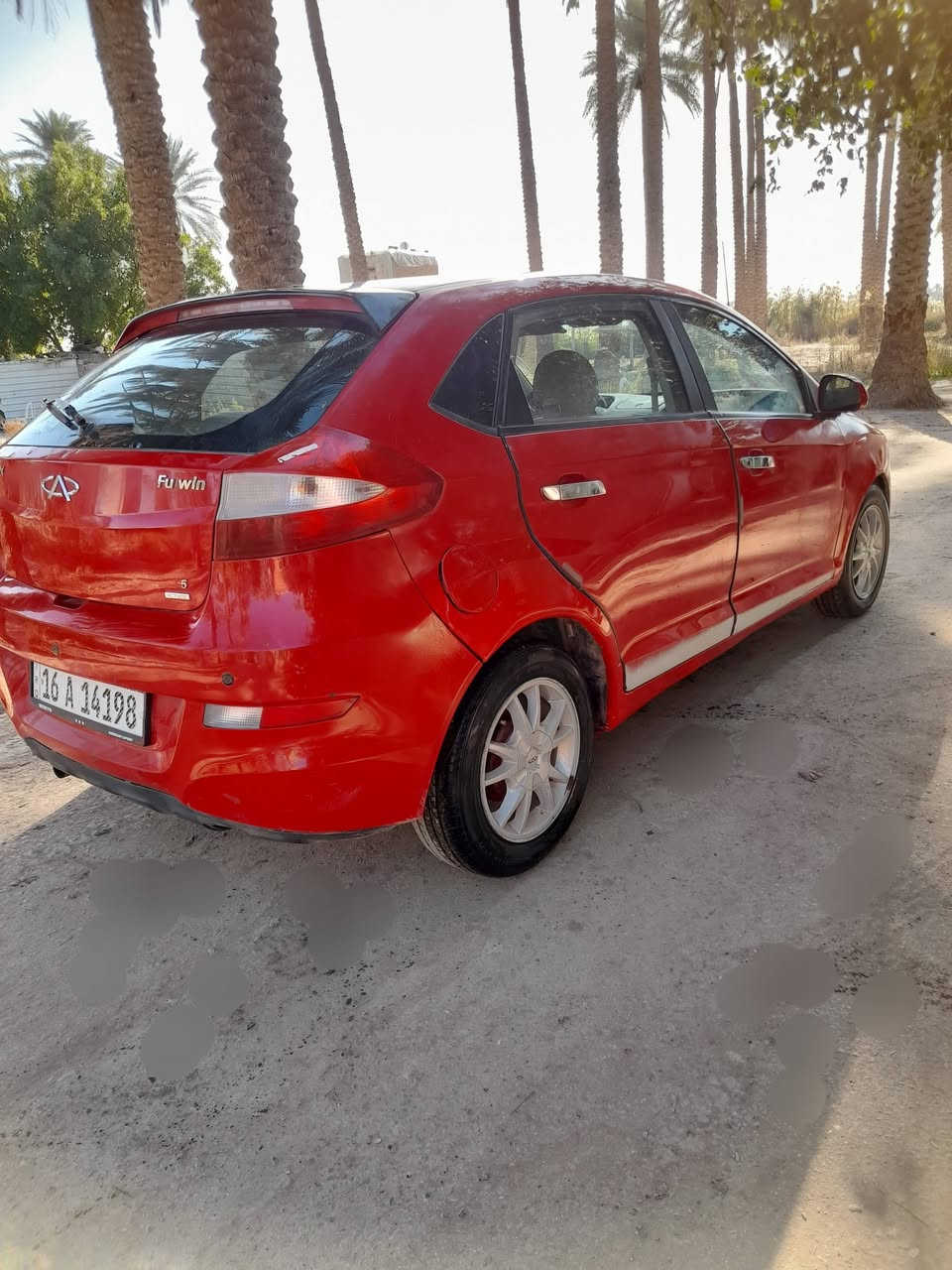 السلام عليكم
شيري فلاوين موديل 2013 رقم نكليزي قادسية هزه جديده السنويه لل2030 مصفره غرامات امداور شوكت ماتريد مكينه وگير كفاله تبريد حداديه خير من الله الحساسات كلها شغاله مكفوله من الضربه  السعر 32وبيها مجال  المكان بابل الحمزة الغربي 
***********
