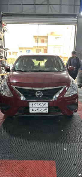 فيرسا 2015 SV صبغ موجودبمنشور سيارة جاهزة سعر 91 وبها مجال ***********
