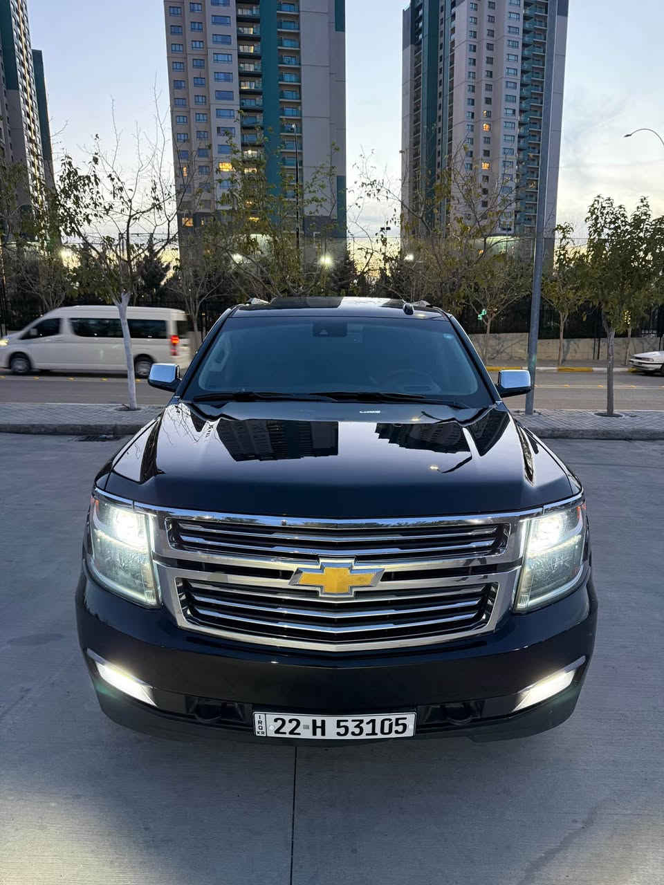 تاهو بريم 2019  خليجى صفر شركة منصور 
سيد الالوان اســود
كير محرك بشرط مامفتوح.
سنوية زنكة كلشي جديد
سيارة كلش  جديدة لوك بعدهاسيارة كلش نظيفة 
صبـغ 
بدون صبغ
بدون شخط
بدون رصعات 
واحد تعديل بارد صغيرة
ماشية 142

مواصفات فووول PRAMIER 
💫 
‏ تتاشو كبير
سلايد
ثلاجة
كشـن جلد 
كشـن هزة
كشـن كهربائي 
مرايات رادار 
بصمة
صندوك جلاق
سقف DVD
كامرة
رادار
قاسة 
ستيرن كهرباء 
وبعد وبعد هواي …..
سعر 410معامةلة

رقم صاحب سيارة
*********** whtss app
*********** 
مكان سيارة سليمانية

سعر 410 معامةلة شربازهير, السليمانية
