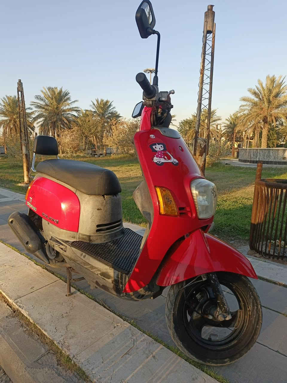 سلام عليكم دراجه ماكس بوليس للبيع دراجه نضيفه خير من الله كله بلادي فول ملاح السعر 750 وبيها مجال 
فقط بيها كسره بل كفر الأمامي 
العنوان مدينه الصدر 
***********  متواجد وأتساب و مازنجر
